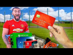 Giving My Friend 1 Minute To Spend $10,000 (Football)