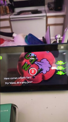 I tell Alexa to fart more times! #amazon ‪@amazon‬ #alexa #amazonalexa #alexaecho #fart #poop