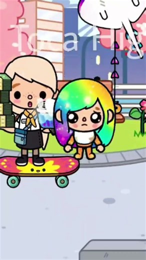 Twins With The Same Hair But Differnet Magic🥹part Before😇 #tocaboca #tocalifeworld #tocalife #toca