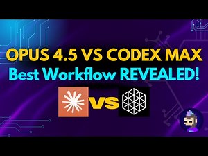 Opus 4.5 vs GPT-5.1 Codex MAX – Optimal Workflow REVEALED! (Game Build Test)