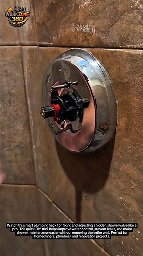 Hidden Shower Valve Fix