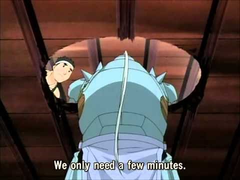 FMA: Edward's Lost Arm and Leg.