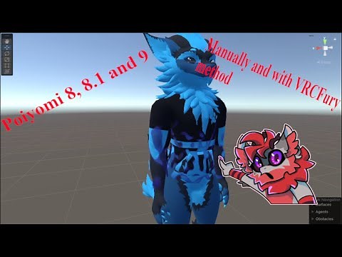 Dissolve tutorial for VRC avatars using Poiyomi 8 and 9 and with a VRCFury method
