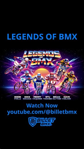 Legends of BMX Featuring Interviews from Eddie Fiola, Mike Miranda, Perry Kramer, Stu Thomsen, Brian Blyther & Dave Voelker! We meet Scott at Don’s Bicycles for his unveiling of his BMX museum and special appearance by Bill Allen that played Cru Jones in the movie Rad. YouTube.com/@billetbmx Billetbmx.com @billetbmx @eddiefiola @hollywoodmmbmx @oldschoolpk @stompnstu @blytherbmx @davevoelker @dons_bicycles @billslimallen #bmx #bikelife #bicycle #bike #bikes | Billet BMX