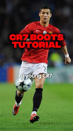 Young CR7 Football Boot Style Tutorial #cr7 #cristianoronaldo #footballboots