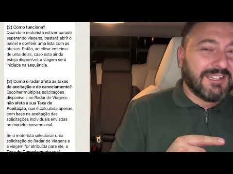 NOVA ATUALIZAÇÃO DA UBER VAI DIMINUIR O LUCRO DO MOTORISTA
