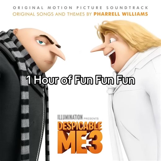#funfunfun #despicableme #pharrellwilliams #pibble #illumination | despicable me pharrell williams
