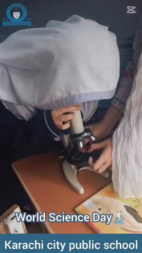 🌍🔬 World Science Day for Peace and Development reminds us that science isn’t just about experiments and inventions … it’s about understanding our world and making it a better place. 💡 The power of knowledge, innovation, and curiosity that drives progress and helps build a brighter, sustainable future for all. 🌱📚 | Karachi city public school