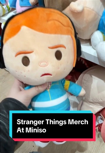 I couldn’t resist getting the Max plushie! #strangerthings #strangerthings5 #strangerthingsmerch @Stranger Things @MINISO