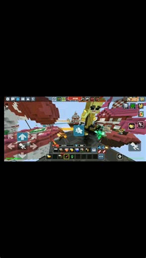 1v1 with a random player 🤩🥶 #shorts #blockmango