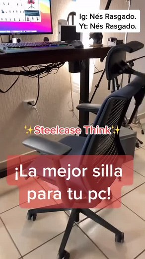 La mejor silla para jugar PC: Steelcase Think