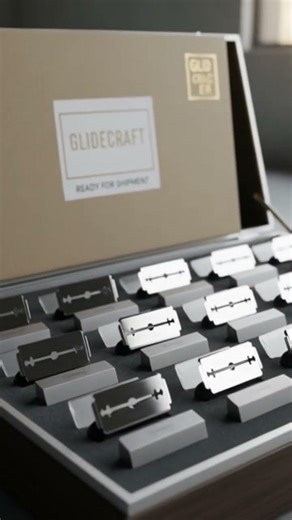 Razor Blade Making Process in Factory | Ultra Precision Manufacturing in 7 Seconds