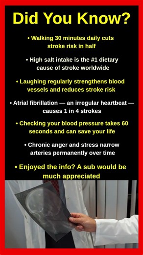 Simple Things That Prevent Stroke You Need To Know ❤️🧠