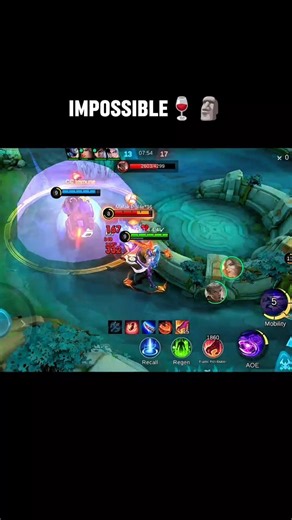 impossible🍷🗿 #mlbb in mobile legends bang bang #mlbb #mobilelegends #mobilelegendsbangbang #shorts