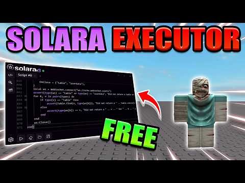 The Most Popular FREE Roblox Script Executor of 2026... Solara Executor