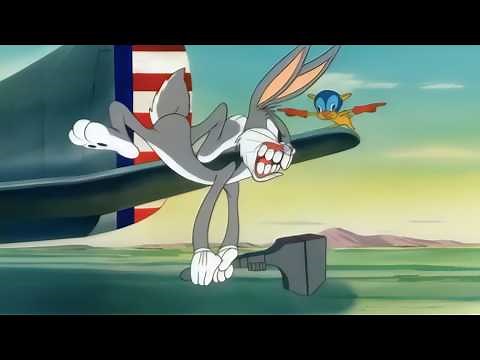 WWII Bugs Bunny Classic - Falling Hare (1943) 🎬 - Refurbished Full Movie