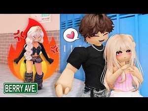 Bad Boy Falls in Love With a Good Girl From School (Full series) | Berry Avenue