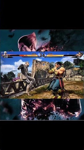 Victor Vs Feng wei || Tekken 8 || #trending #shortsfeed #playstation