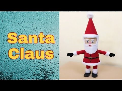 How to make santa claus | easy step by step| Christmas craft | Santa claus making