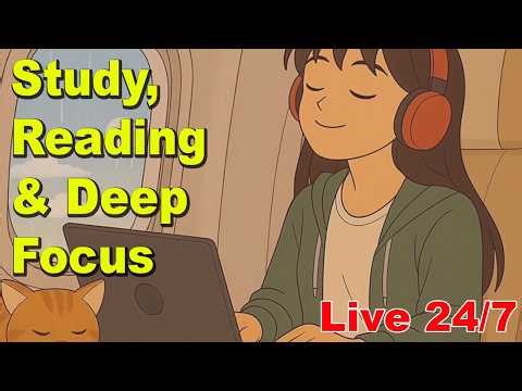 🎧 LoFi Hip Hop Radio – Live 24/7 for Study, Reading & Deep Focus