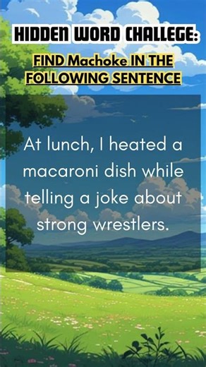 Can You Find Machoke? 🔎 Hidden Word Challenge