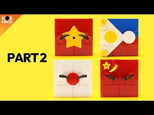 Lego Country Flags WW2 : Countrybricks based from Countryballs - Part 2 (Tutorial)