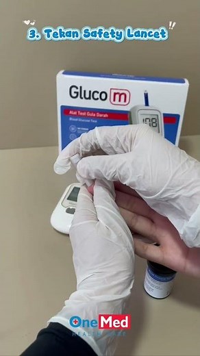 Gluco M Premium Alat Cek Gula Darah Glucose Test + 25 Strip SET - No Code