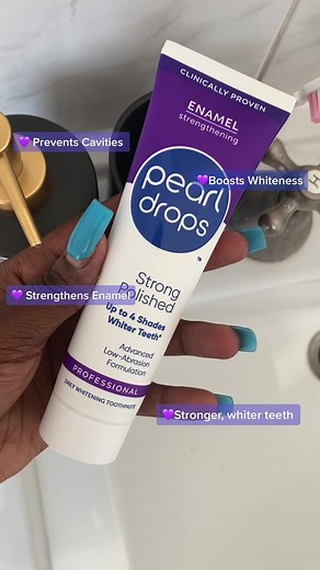 Pearl Drops Strong Polished Daily Whitening Toothpaste Benefits