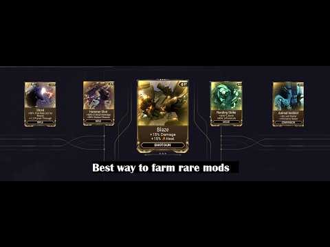 How to get rare mods quick and easy