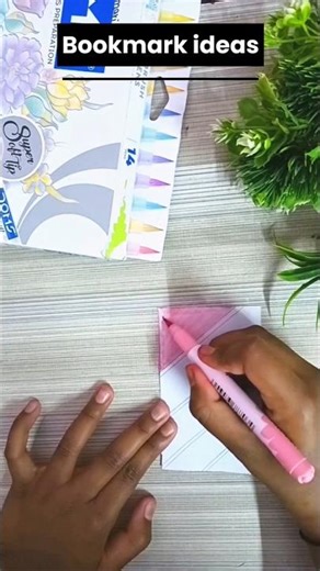 Diy Bookmark 🔖 #diy #craft