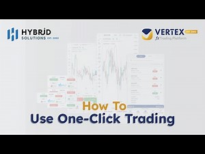 How to Use One-Click Trading on VertexFX Mobile Trader
