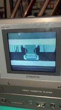 A Damaged VHS Tape From My Childhood!