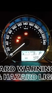 RTA Guide Information about Dashboard Warning Lights & Hazard Light For Beginner's