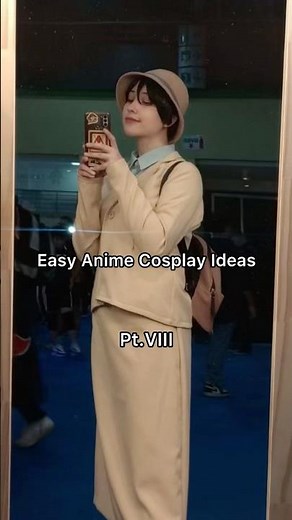 Easy Anime Cosplay Ideas!🎭Pt.8✨ #shortsvideo #easy #cosplayer #cosplay #ideas #anime #otaku #fypシ