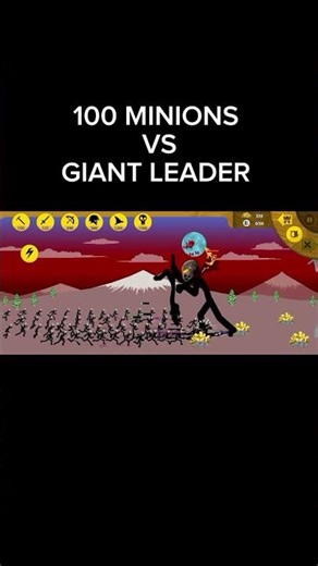 Stickwar legacy. 100 MINIONS VS GIANT LEADER
