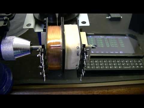 Repairing burnt out transformer. Oscilloscope repair.