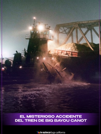 🚆💥 El tren Sunset Limited descarriló tras impactar contra una barcaza en un hecho que dejó una escena sorprendente y puso a prueba la seguridad ferroviaria en Estados Unidos 😱🛑 #SunsetLimited #Tren #Accidente #EstadosUnidos #TVAztecaBajaCalifornia
