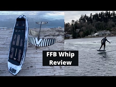 Hydrofoil Board Review - FFB Whip Foil Surfing