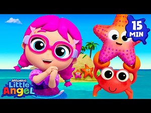 The Mermaid and the Starfish! 🧜‍♀️ | Jill's Little Angel | Fun Kids Songs | Nursery Rhymes