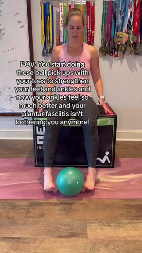 Increase Foot and Ankle Strength with Ball Pick Ups