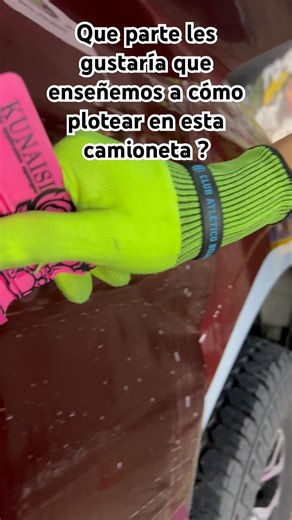 Qué les gustaría que expliquemos de cómo plotear en esta camioneta?