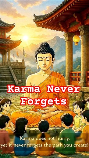 Karma Never Forgets the Path You Create #karma #shorts #mindfulness