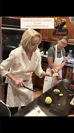 Team-building Cooking Class with Chef Emmanuelle #cozymeal