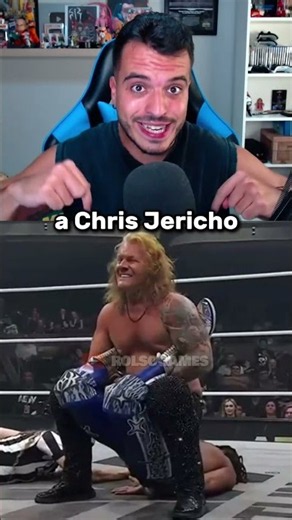Chris Jericho's botch that everyone's talking about 😐 #shorts #aew #allelitewrestling #botch