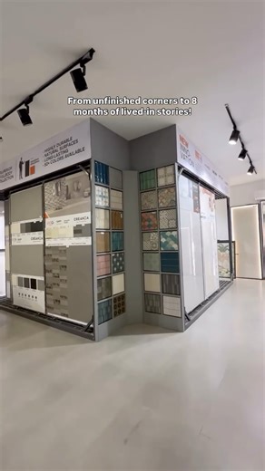 TILEART | These corners were once just a work in progress. Eight months later, they’ve witnessed stories, clients & conversations. ✨ Building... | Instagram