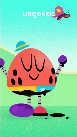🍄 Une coccinelle rigolote rend visite à Baby Bot 🐞 #Lingokids #nature