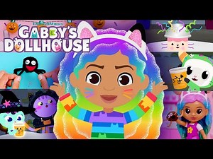 Gabby's SPOOKIEST Halloween Moments!! 🎃 | GABBY'S DOLLHOUSE
