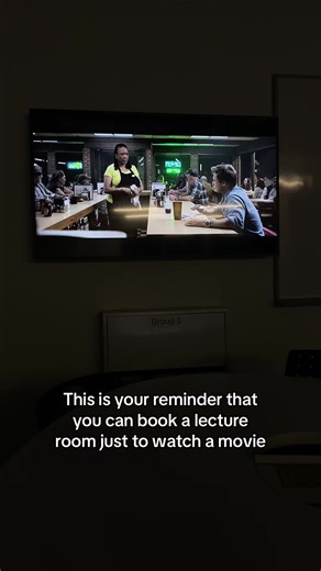 Lecture Room Movie Time: A Fun Study Break