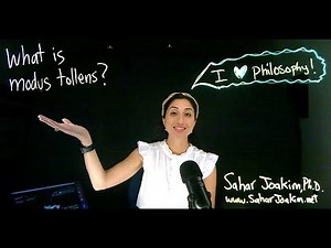 Dr. Sahar Joakim, What is Modus Tollens?