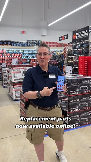 Harbor Freight on Instagram: "It’s now easier than ever to order replacement parts for Harbor Freight products…right online! Spark plugs for your generator, a hydraulic pump for your floor jack, and even touch up paint for your ICON toolbox. Easily browse parts available by product or SKU…PLUS, all parts orders ship for FREE. Visit HarborFreight.com/parts to get started today."